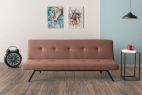 Sofá-Cama 3 Lugares Zola – Castanho – 180 x 102 cm