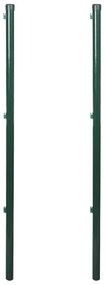vidaXL Postes de cerca 2 pcs 200 cm