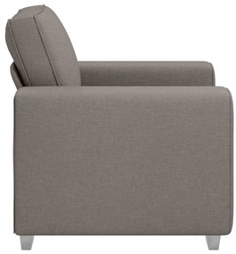 Poltrona em Taupe - 59 cm Tecido