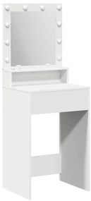 Mesa de Maquiagem vidaXL com Luzes LED Brancas 50x41x135 cm