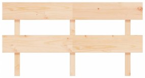 Cabeceira de cama 154x3x81 cm pinho maciço