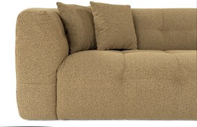 Sofá de 3 Lugares Cady – Bege Kaki – 235 x 100 x 72 cm