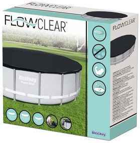 Bestway Cobertura de piscina Flowclear 488 cm