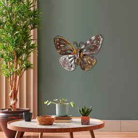 Acessório Decorativo de Parede Farfalla – Multicolor – 22 x 29 cm