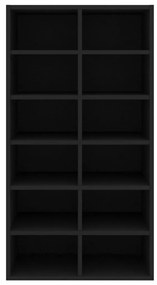 Sapateira 54x34x100,5 cm derivados de madeira preto