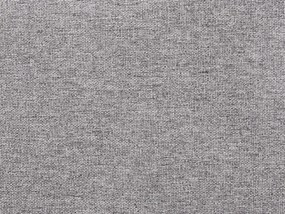 Painel divisor de secretária cinzento claro 130 x 40 cm WALLY Beliani