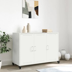 Aparador 100,5x39x72 cm aço branco