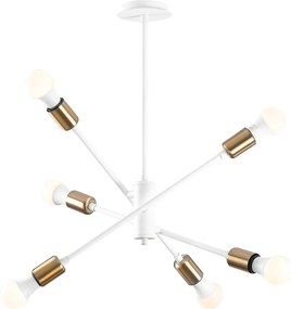 Candeeiro de Teto Ozbest – Branco – 55 x 55 cm