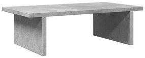 Suporte monitor 50x27x15 cm derivados madeira cinzento cimento
