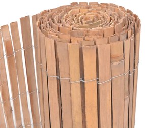 Cercas em bambu 2 pcs 100x400 cm