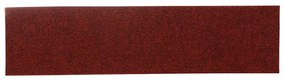 Tapetes de escada adesivos 30 pcs 76x20 cm retangular vermelho