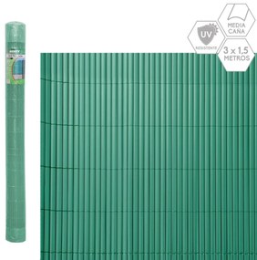 Caniço Verde PVC Plástico 3 x 1,5 cm