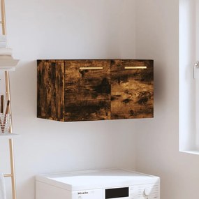 Armário parede 60x36,5x35 cm derivados madeira carvalho fumado