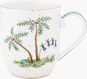 Canecas de porcelana Jolie Dots, conjunto de 2