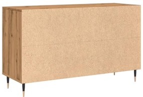 Aparador 100x36x60 cm derivados de madeira carvalho artisiano