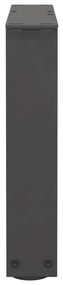 Pés para mesa de centro em V, 2 peças, antracite, 40x(30-31,3) cm, aço