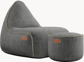 Pufe para jardim com repousa pés Cobana