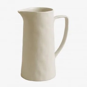 Jarra 1,8 L Em Grés Belvere Gardénia Branco - Sklum
