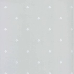 Fabulous World Papel de parede Dots cinzento e branco 67105-1