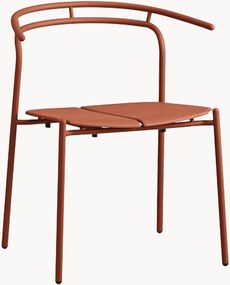 Cadeira de jardim em metal com braços Novo