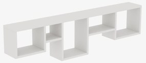Prateleira de Parede Amanos – Branco – 120x32x17 cm