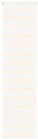 vidaXL Cortina de zebra 65x230 cm largura do tecido 60,9 cm poliéster
