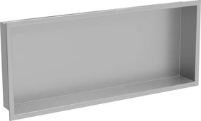 Mexen X-Wall-R prateleira embutida com flange 75 x 30 cm, inox - 1910753010