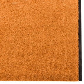 Capacho Lavável Laranja 120x400 cm