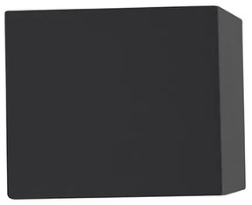 LED Conjunto de 3 Candeeiros de Parede Inteligentes Preto GU10 50mm IP44 - Baleno Moderno