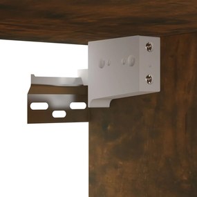 Móveis de TV para parede 3 pcs 60x30x30 cm cor carvalho fumado