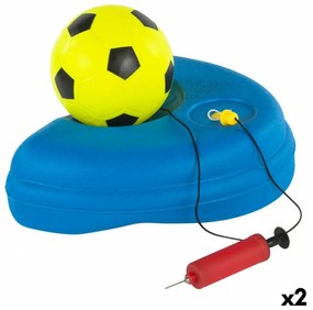Bola de Futebol Colorbaby Treino com Suporte Plástico (2 Unidades)