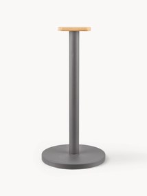 Suporte para rolos de cozinha com decoração em bambu Mattina