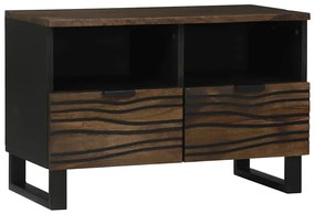 vidaXL Armário de TV com gaveta Castanho 70 x 33 x 46 cm