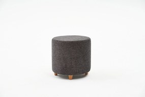 Pouffe Mario Gabbana – Antracite e Cobre – 40x40x40 cm