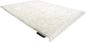 Tapete BERBER 9000 creme Franjas berbere marroquino shaggy - PRODUTO DE SEGUNDA GRAU