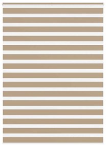 vidaXL Cortina de zebra 155x230 cm largura do tecido 150,9cm poliéster