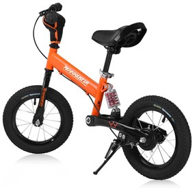Bicicleta de equilíbrio para crianças 94 x 46 x 60 cm cor de laranja