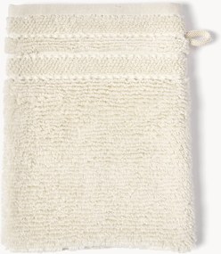 Luvas de banho com bordado às riscas Luxe, conjunto de 2