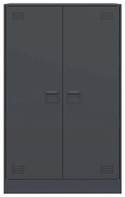 Aparador 67x39x107 cm aço antracite