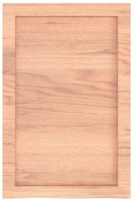 Prateleira de parede 40x60x(2-4) cm carvalho tratado castanho