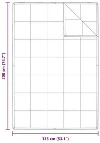 Colchas &amp; Duvets Branco 135 x 200 cm Penugem