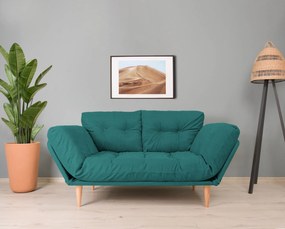 Mesa de Centro Stil Metal Ferforje – Creme e Preto – 90x90x38 cm