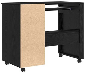 Mesa de Computador Carvalho Preto Carvalho Preto