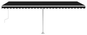 Toldo automático independente 600x350 cm antracite