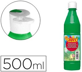 Guache Liquido Jovi 500 Ml Verde Medio