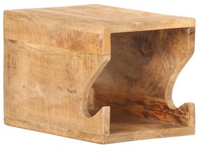 vidaXL Suporte parede p/ bicicletas 35x25x25cm mangueira áspera maciça