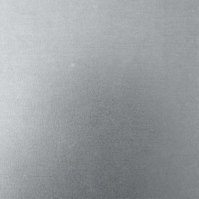 Vaso/floreira 32x29x75 cm aço galvanizado prateado