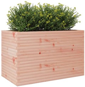 Vaso/floreira de jardim 110x60x68,5cm madeira de douglas maciça