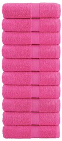 Toalhas de mãos premium SOLUND 10 pcs 30x30 cm 600 g/m2 rosa