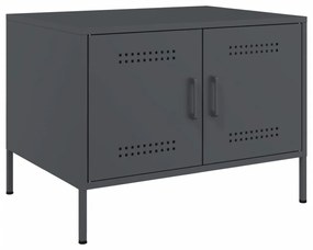 Mesa de centro 68x50x50,5 cm aço antracite